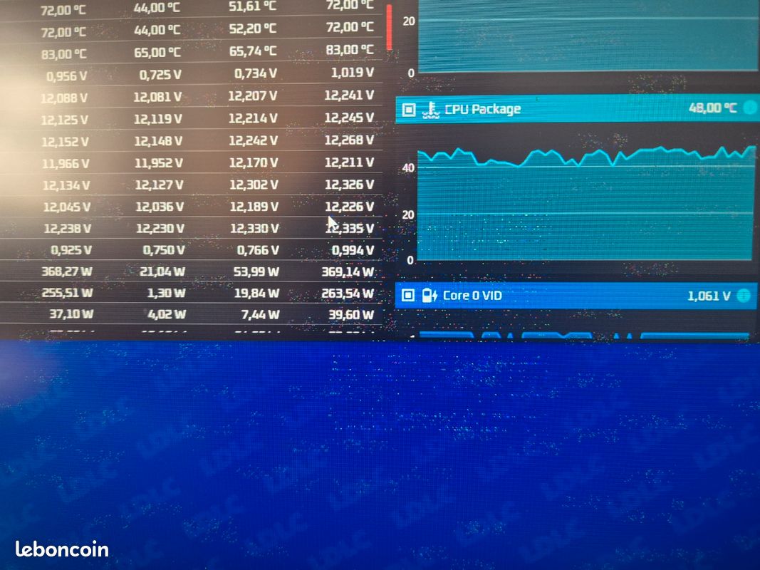 ASUS ROG Strix RTX 3080 10 Go OC – Stable en PCIe Gen 1 / Scellé d'origine (image 8)