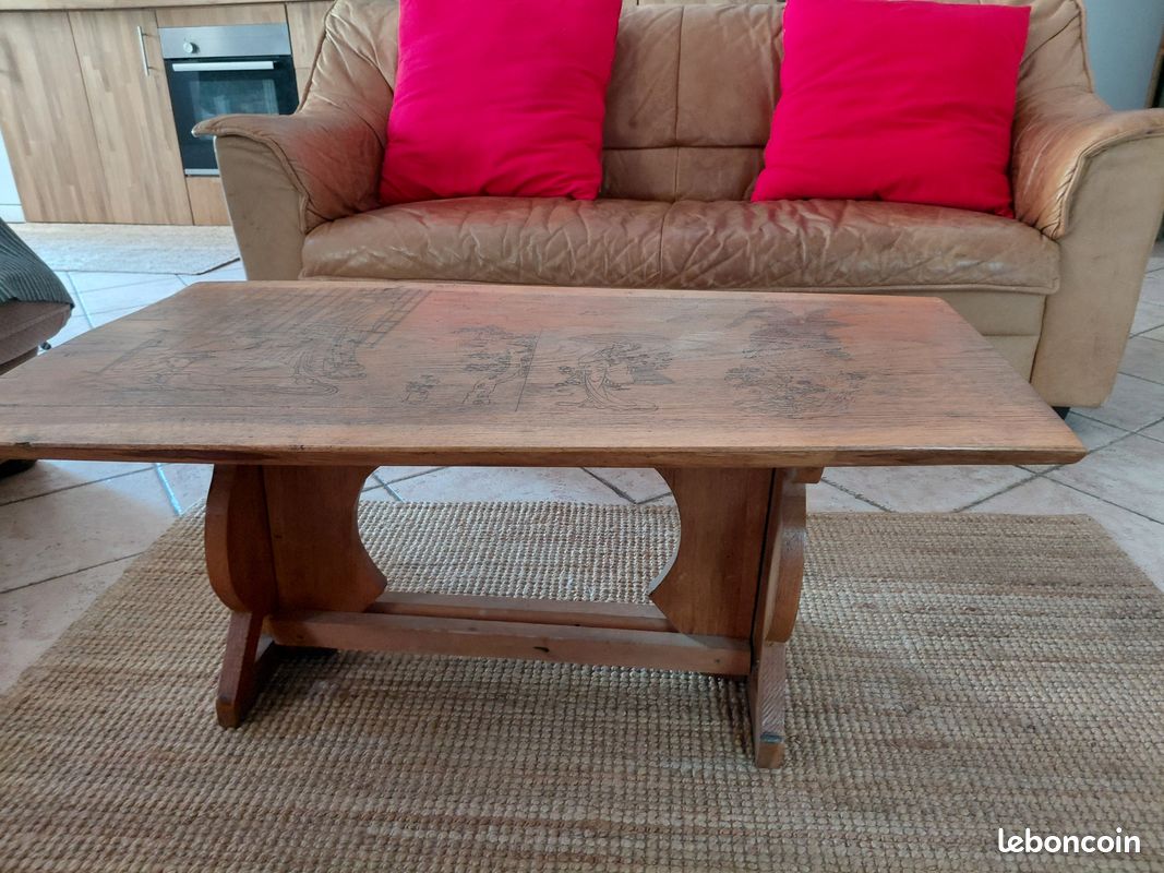 Vends table basse ,en bois (image 2)