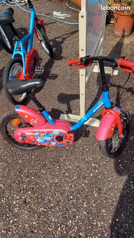 Vélo enfants B twin en 14 pouces garçons et filles (image 2)