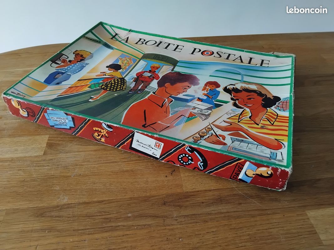 2 Jeux / jouets de 1962 la Banque Internationale Enfantine et la Boîte Postale (image 8)