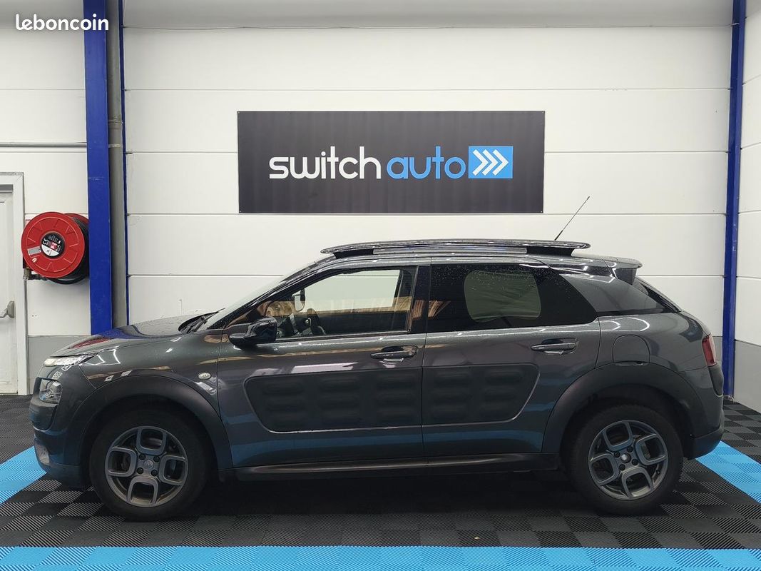 Citroen c4 cactus 1.2 ess 82 cv shine / suivi complet / distrib ok / camera recul / bluetooth / garantie (image 4)