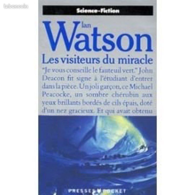 Livre de SF Les visiteurs du miracle de Ian Watson (image 1)