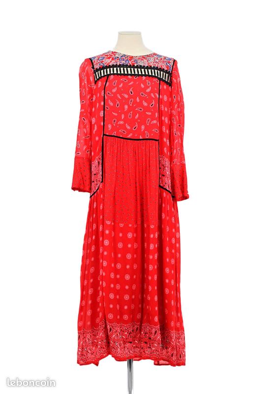 Robe rouge Claudie Pierlot Vêtements