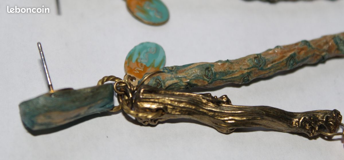 Boucles d'oreilles fantaisie neuves (image 6)