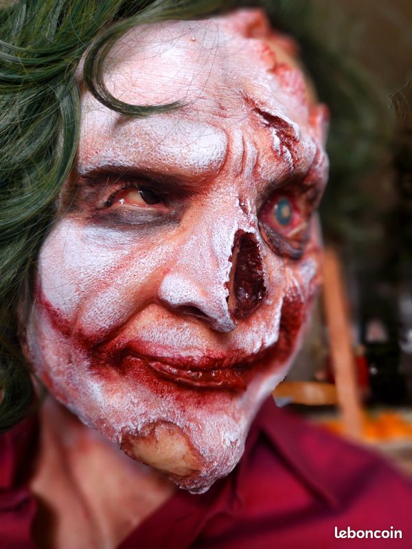 Buste Life Size Joker création originale (image 3)