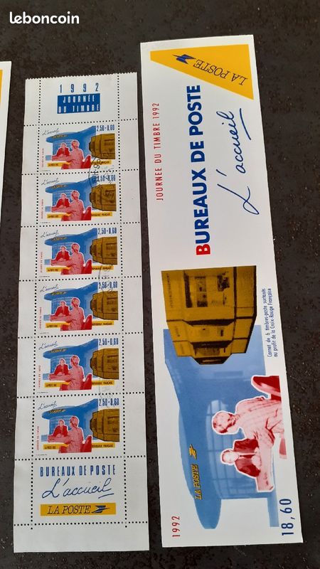 Timbres lot de 3 carnets (image 2)