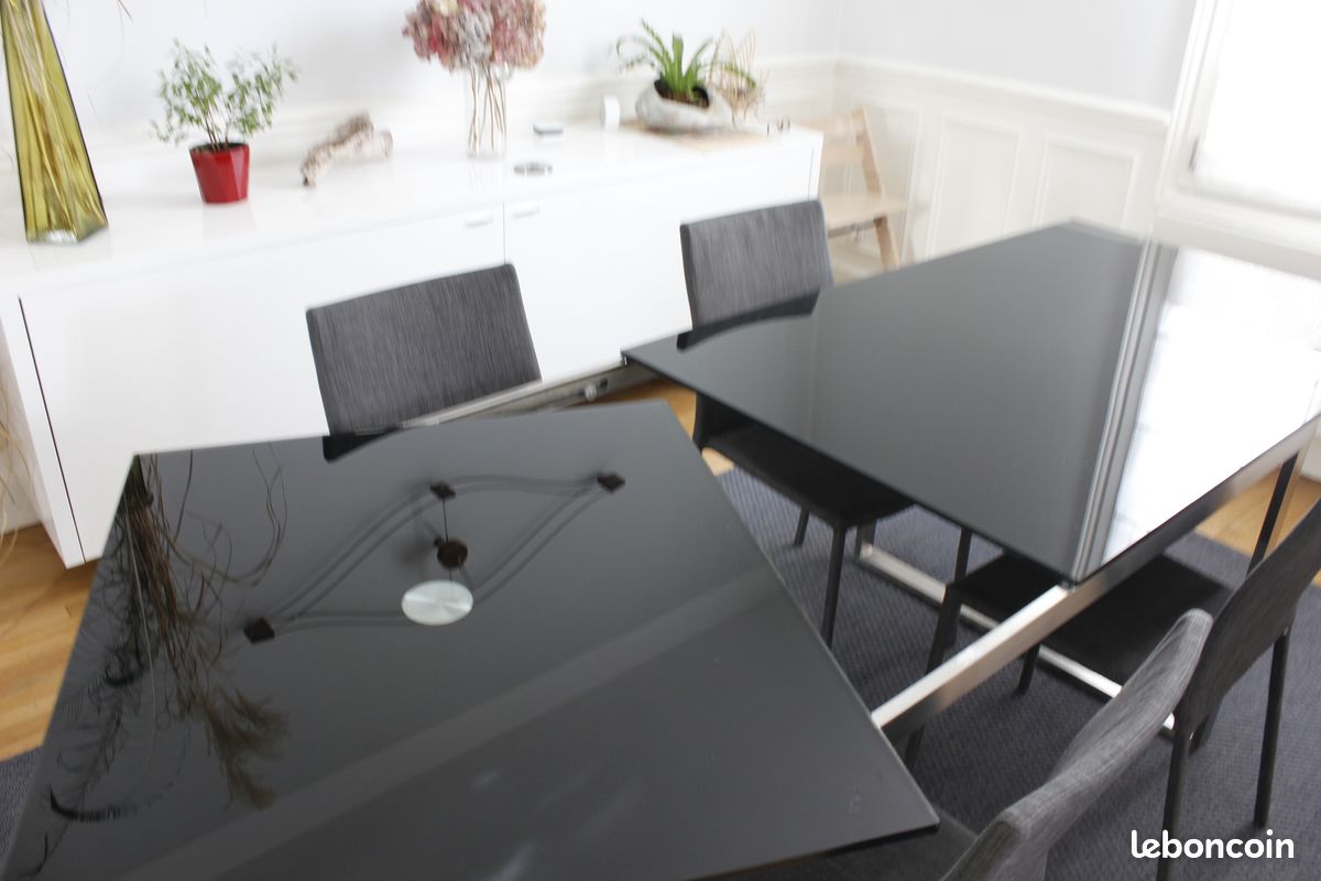Table verre extensible 150-230 (image 3)