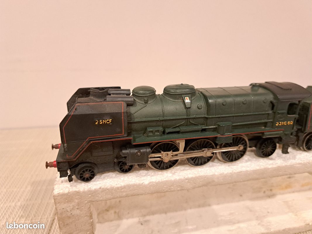 Locomotive vapeur SNCF 231 C 60 Jouef HO vintage - Modélisme