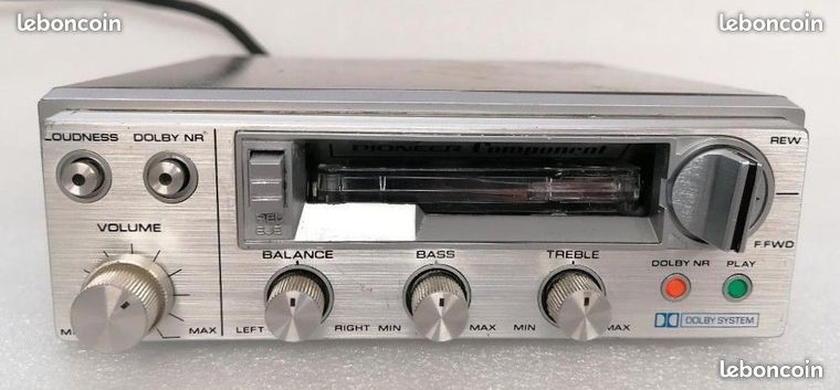 Jeu De 2 Courroies Pour Autoradio Pioneer KP-88G - Qualité Supérieure - Neuves