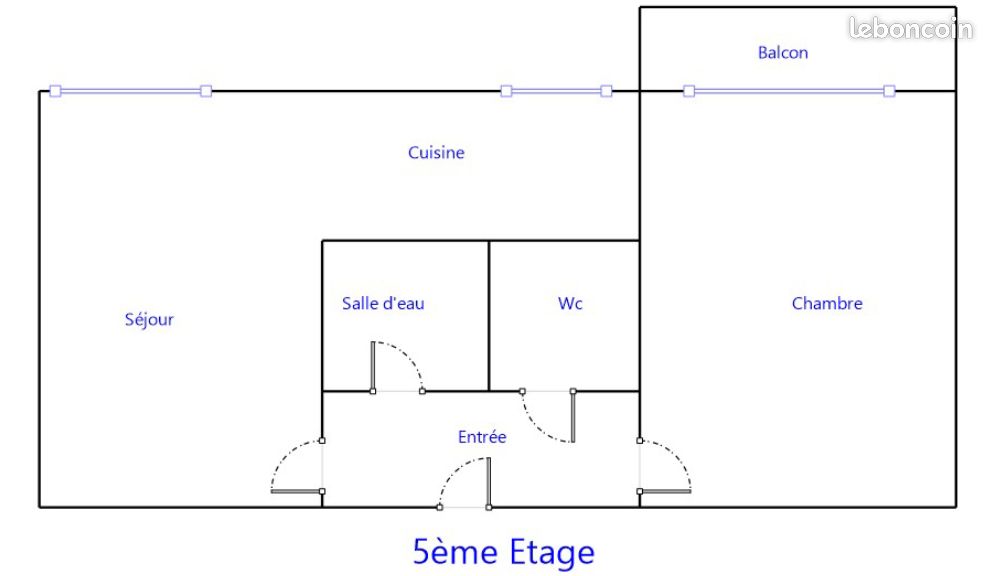 Appartement 2 pièces 30 m² · à La Courneuve · 30 m² · 150 000 €
