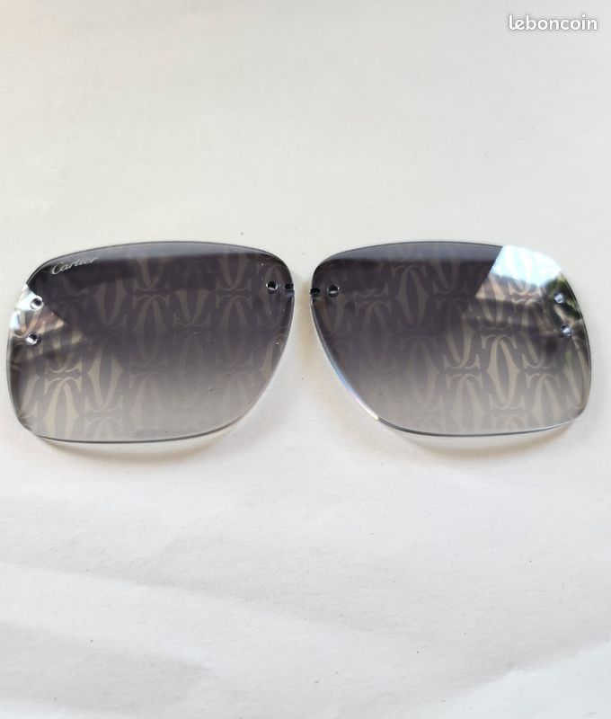 Vends verres cartier originaux (image 1)