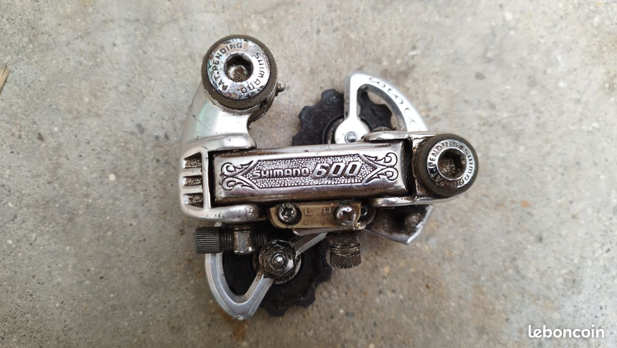 Dérailleur arrière Shimano 600 Arabesque vintage - Équipements vélos