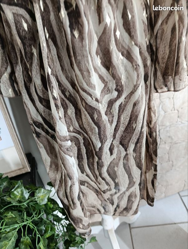 Robe TU habillée marron (image 10)