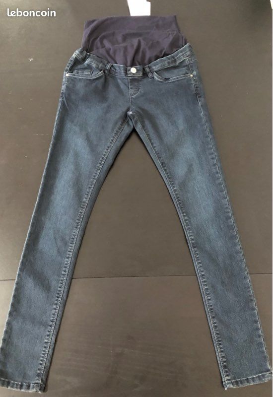 Pantalon jeans Grossesse Prémaman taille XS Vêtements