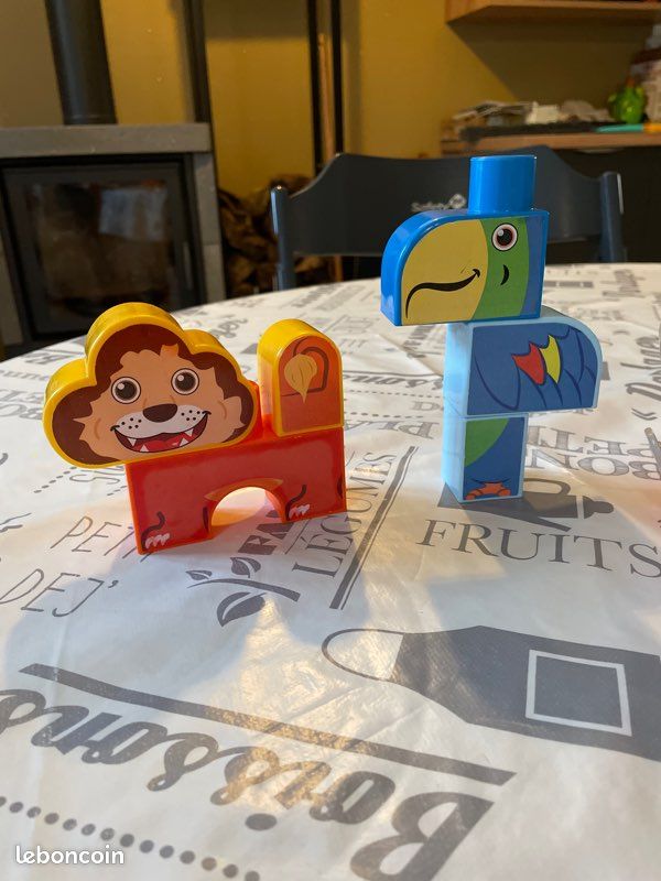 Lot d’animaux en cubes de construction (image 2)