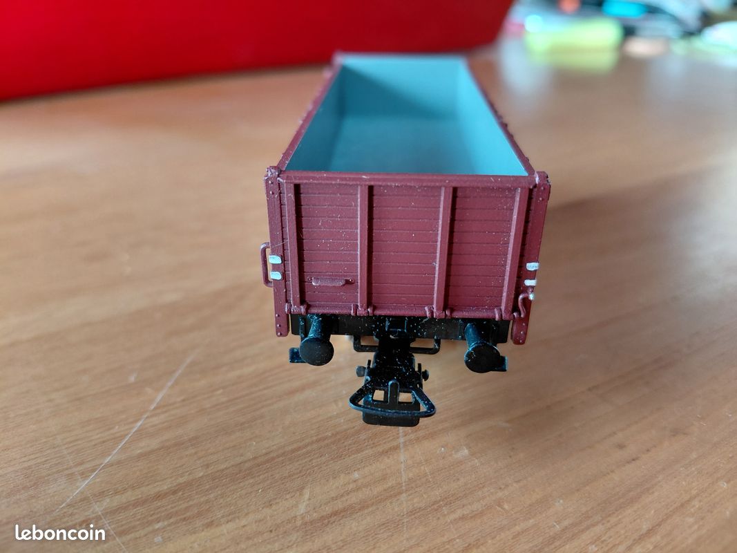 JOUEF SNCF EPOQUE IV Echelle HO Wagon Tombereau - Marron (6230) EUR 9