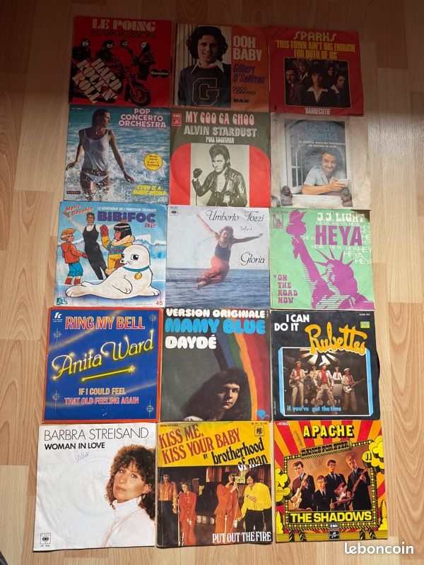 30 vinyles 45t divers (image 2)