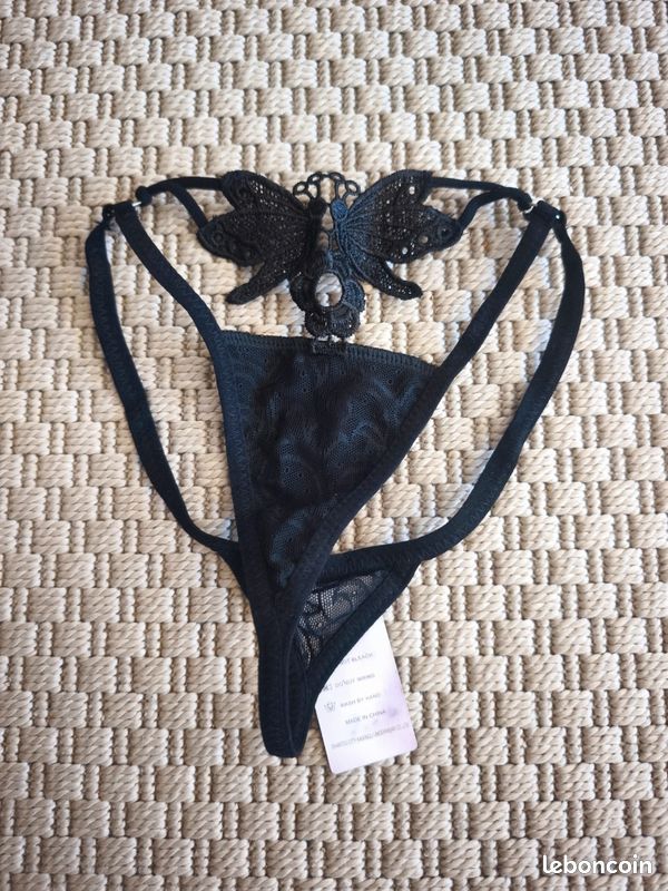 Lot de 5 String magnifique brodés taille S Neuf (image 16)