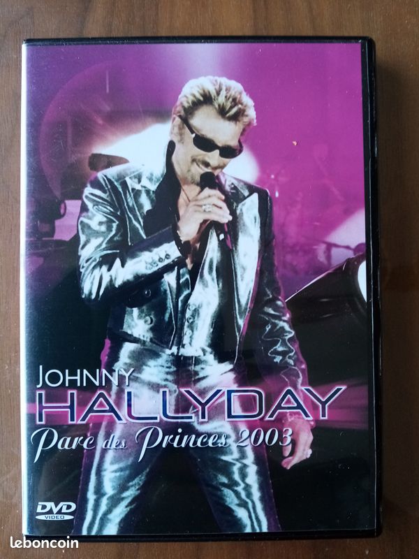 DVD Johnny Hallyday « Parc des Princes 2003” (image 1)