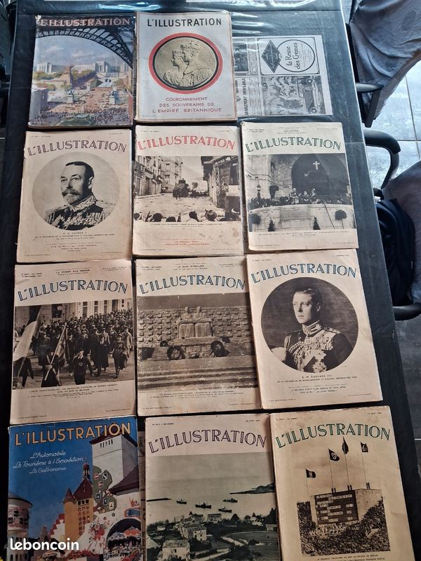 Vielles revues " l'illustration " (image 1)
