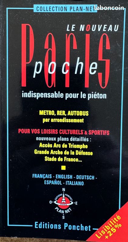 Le nouveau Paris poche indispensable pour les piétons (image 1)