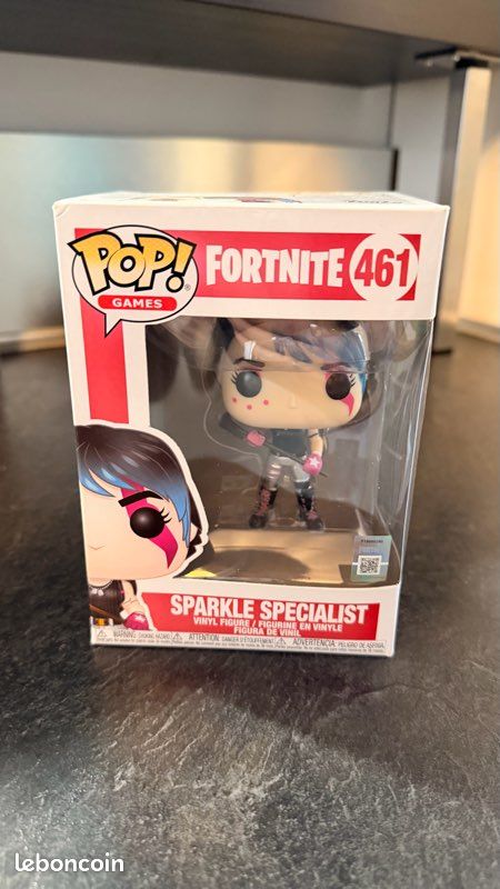 Funko POP! Games-Fortnite 461-Sparkle Specialist-NIB-Collectible