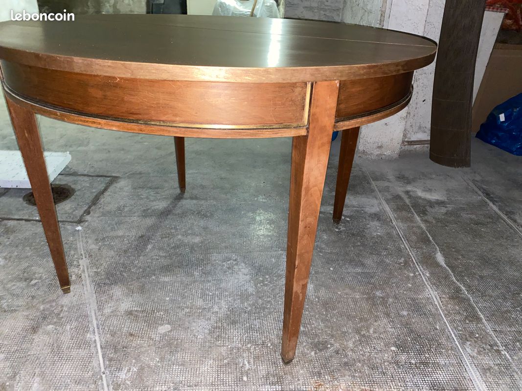 ✨ Table ronde ancienne en bois massif – Style Louis-Philippe – Authentique et élégante ✨ (image 2)