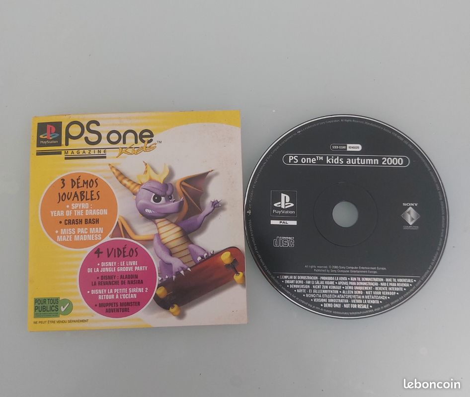 PS one Kids autumn 2000 (image 1)