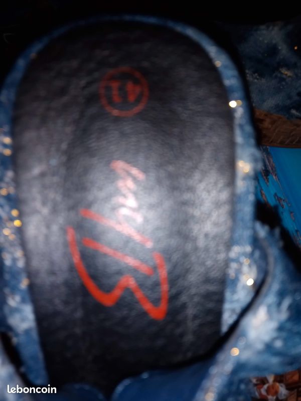 Chaussures à talons compensé style jeans (image 3)