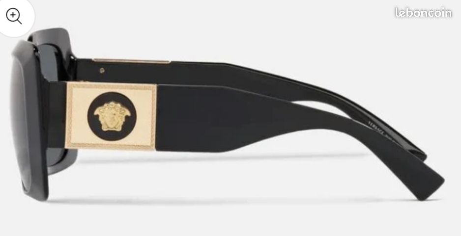 Lunettes de soleil Versace carrées Medusa stud (image 4)