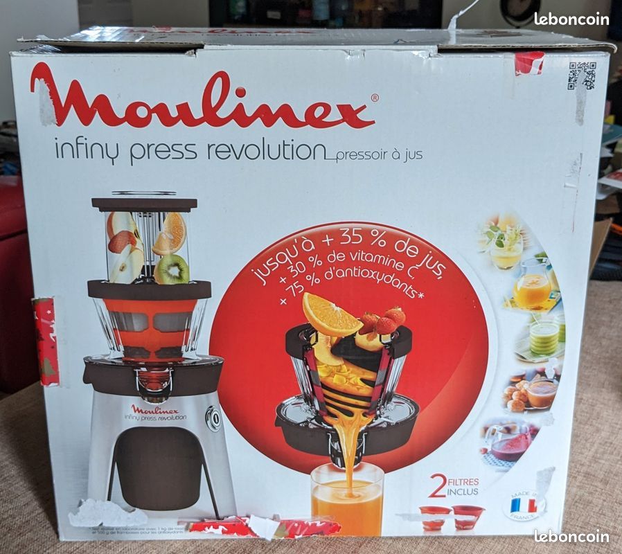 Extracteur De Jus Moulinex 864/240 - D'Occasion - Garantie 6 Mois