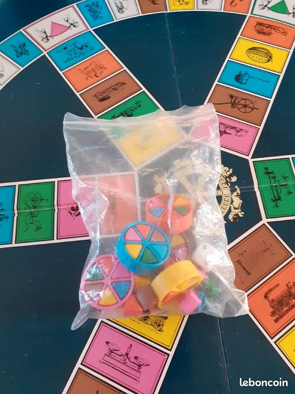 Trivial pursuit plateau seul + camemberts (image 3)