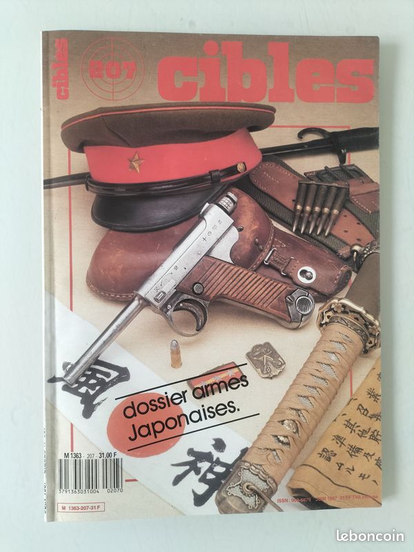Cibles 207 - Les armes japonaises ( Juin 1987 ) (image 1)