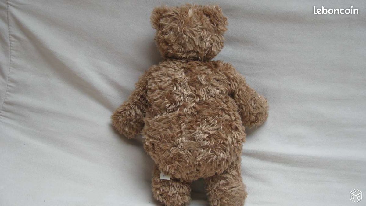 Peluche marron neuve jamais utilisée (image 3)