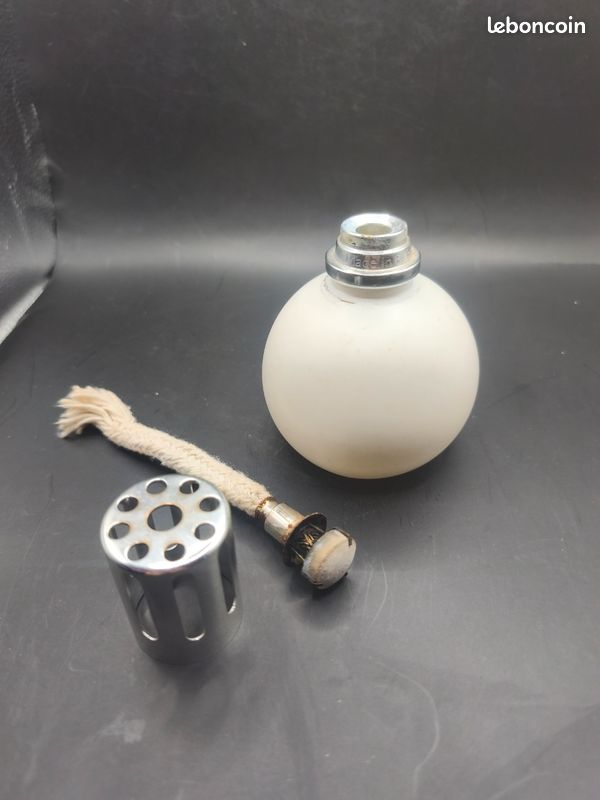 Lampe Berger Paris Boule Verre Blanc Opacifié / Dépoli (image 2)