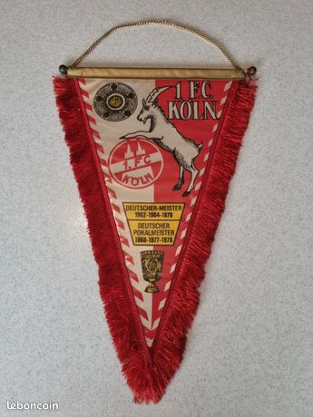 Fanion 1. FC Cologne - Pennant Football Allemand