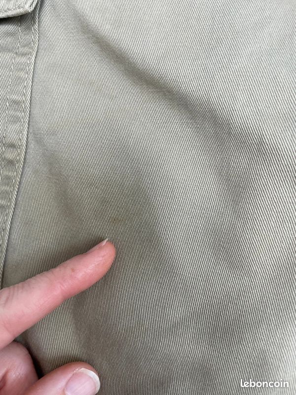 Wrangler Authentics vintage beige camel cargo shorts Mens W31 (image 9)