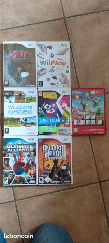 Jeux wii à partir de 5 (image 1)
