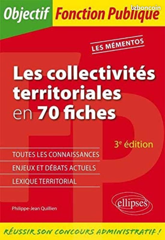 Livre, les collectivités territoriales en 70 fiches (image 1)