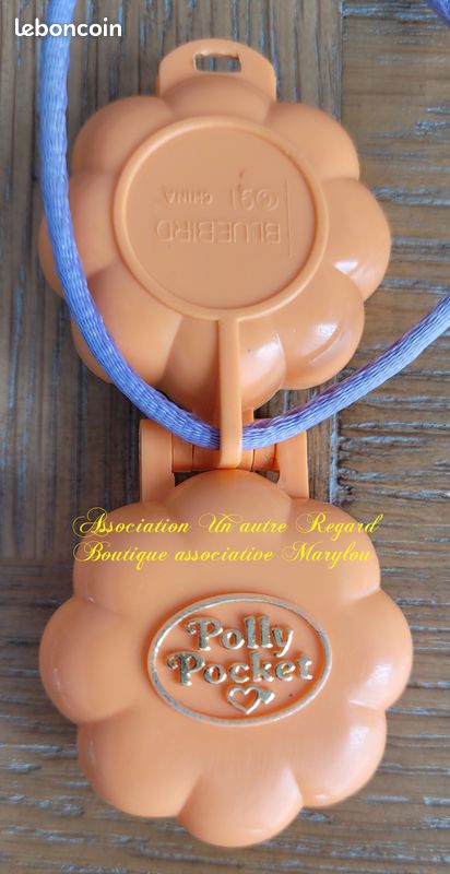 Polly pocket coffret maquillage Pullout playset 1991 Bluebird pull out incomplet