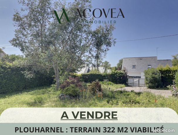 Terrain 322 m² Plouharnel