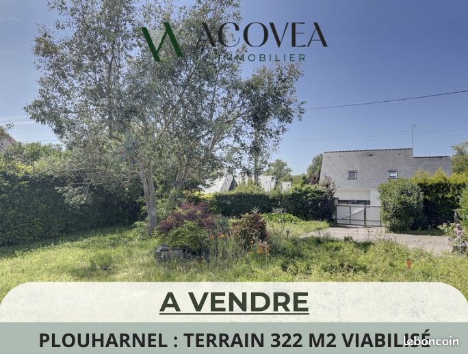 Terrain 322 m² · à Plouharnel · 322 m² · 190 800 €