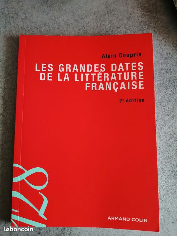 Livre Les grandes dates de la littérature française (image 2)