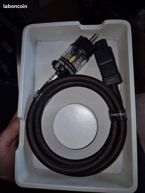 CÂBLE D'ALIMENTATION HAUT de gamme FURUTECH Alpha PS-950-18 Powerflux