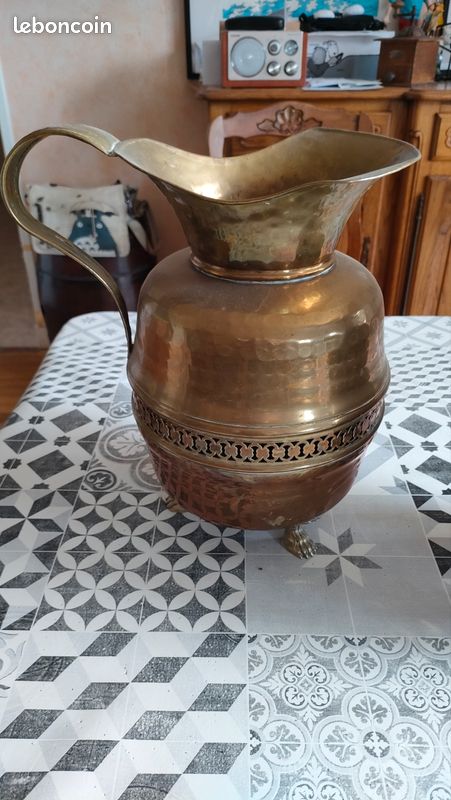 Lot de deux pots en cuivre (image 3)