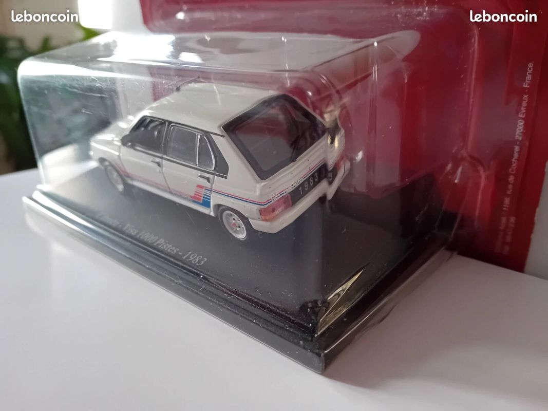 Voiture miniature 1/43 Citroën Visa 1000 Pistes de 1984 - Collection