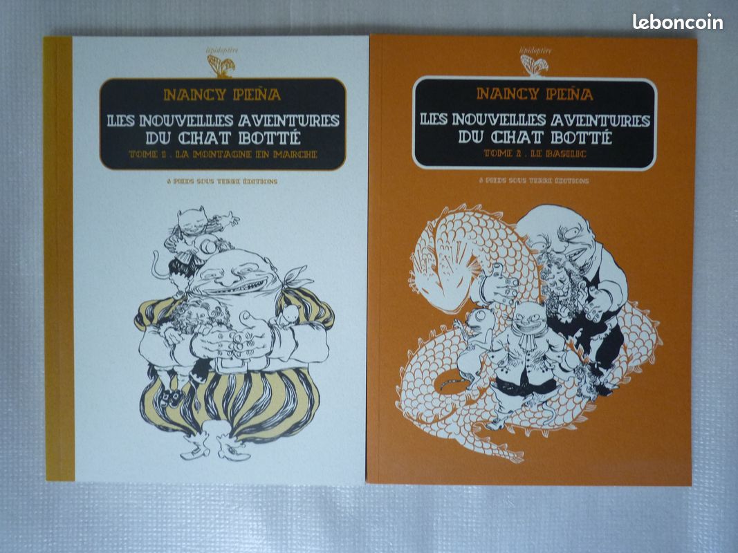 BD - LES NOUVELLES AVENTURES DU CHAT BOTTE - Tomes 1 et 2 - TBE - EO (image 1)