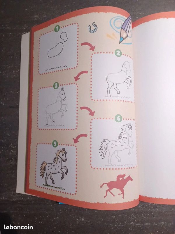Apprendre à Dessiner Pas à Pas Chevaux et Poneys (image 4)