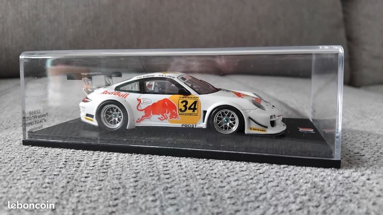 Modèle Réduit 1/43 Sébastien Loeb Porsche 911 GT3 R Type 997 - Rallye Barcelone 2014 - Altaya
