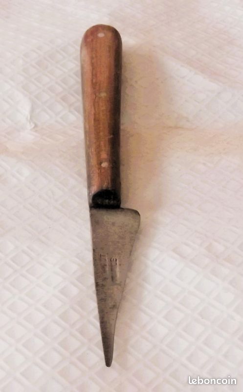 Couteau de cuisine vintage estampillé (image 1)
